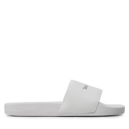 

Шльопанці Tommy Jeans Printed Pu Pool Sld EN0EN02107 Ecru YBL, Білий