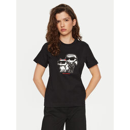 KARL LAGERFELD KARL LAGERFELD T-Shirt A1W17129 Μαύρο Regular Fit
