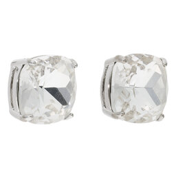 Kate Spade Обици Kate Spade Ks Earrings Small Square Studs WBRU5423 Clear/Slvr 911