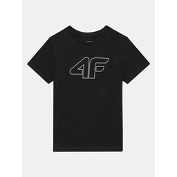 4F 4F T-shirt 4FJWMM00TTSHF1803 Nero Regular Fit