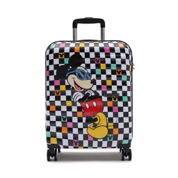 American Tourister Liten hård resväska American Tourister Wavebreaker Disney 85667-A080-1CNU Mickey Check