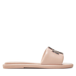 Tory Burch Nazouváky Tory Burch Double T Deco Sport Slide 158768 Růžová