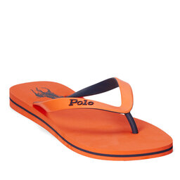 Polo Ralph Lauren Šlepetės per pirštą Polo Ralph Lauren Bolt 816892949002 Blaze Racing Orange/Navy Pp