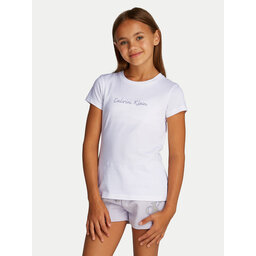 Calvin Klein Jeans Calvin Klein Jeans Футболка Script Logo IG0IG02857 Білий Slim Fit