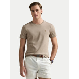 Polo Ralph Lauren Polo Ralph Lauren Marškinėliai 710740727089 Smėlio Custom Slim Fit