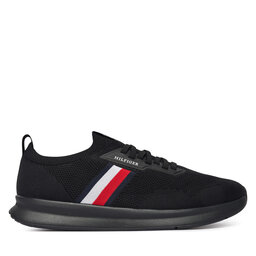 Tommy Hilfiger Sneakers Tommy Hilfiger Lightweight Knitted Runner FM0FM05756 Schwarz