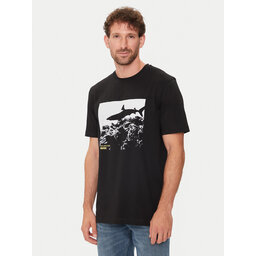 BOSS Boss T-Shirt Te_Sea_Horse 50515626 Schwarz Regular Fit