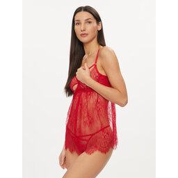 Hunkemöller Hunkemöller Combinación / Enagua Babydoll Romance 205138 Rojo