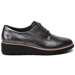

Туфлі Clarks Sharon Noel 261363644 Gun Metal Lea, Сірий