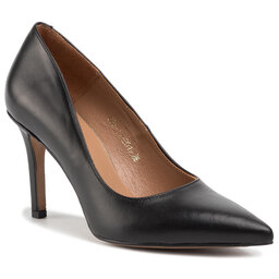 R.Polański Stilettos R.Polański 1042 Czarny Lico