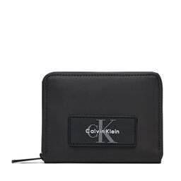 Calvin Klein Novčanik Calvin Klein Utility Ew L Zip LV04D1134G Crna