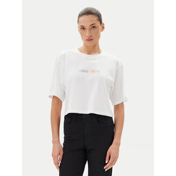 Calvin Klein Underwear Calvin Klein Underwear T-Shirt LV00QS7470 Λευκό Boxy Fit