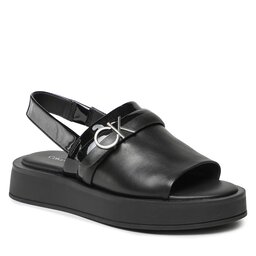 Calvin Klein Sandalias Calvin Klein Dress Wedge Sandal W/Hw HW0HW01605 Ck Black BEH