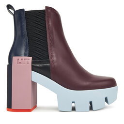 United Nude Čizme United Nude Grip Chelsea Mid IV 1095992516 Tamnocrvena