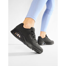 Skechers Снікерcи Skechers Uno-Stand On Air 73690/BBK Чорний
