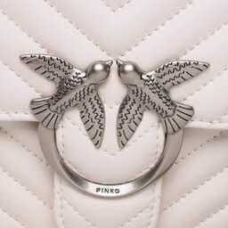 

Сумка Pinko Love One Top Handle Classic Ligh . PE 23 PLTT 100066 A0GK White Z14O, Бежевий