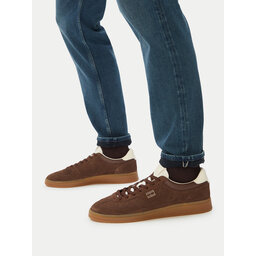 Tommy Jeans Sneakers Tommy Jeans The Greenwich Edge Suede EM0EM01732 Dunkelbraun