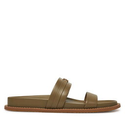 MICHAEL Michael Kors Pantoletten MICHAEL Michael Kors Mandy Flat Sandal 40S5MAFS2L Grün