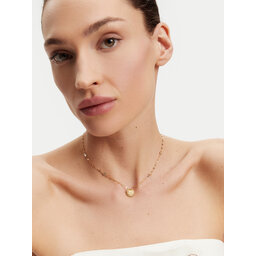 Guess Naszyjnik Guess JUBN05 135JW Złoty