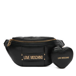 LOVE MOSCHINO torba za okoli pasu LOVE MOSCHINO JC4323PP0NKM100A Črna