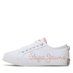 

Снікерcи Pepe Jeans Ottis Log G PGS30577 White 800, Білий