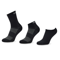 Reebok Kratke nogavice Reebok Active Foundation Ankle Socks 3 Pairs GH0404 Črna