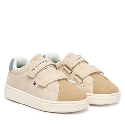 Tommy Hilfiger Sneakers Tommy Hilfiger Low Cut Velcro Sneaker T1X9-35218-1959 M Beige