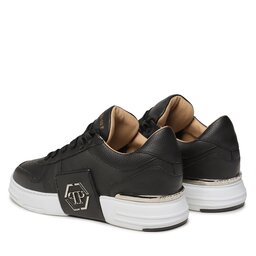 

Снікерcи PHILIPP PLEIN Lo-Top Sneakers Hexagon ABS USC0272 PLE010N Black 02, Чорний