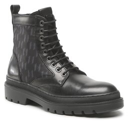 KARL LAGERFELD Botas KARL LAGERFELD KL11256 Black Lthr & Textile Mono