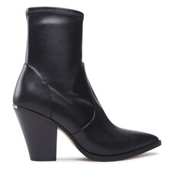

Ботильйони MICHAEL Michael Kors Dover Heeled Bootie 40F2DOHE8L Black, Чорний