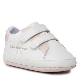 Calvin Klein Jeans Zapatillas Calvin Klein Jeans V0A4-80780-1582 White/Pink X134
