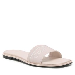Calvin Klein Nazouváky Calvin Klein Squared Flat Slide He HW0HW00817 Crystal Grey ABH