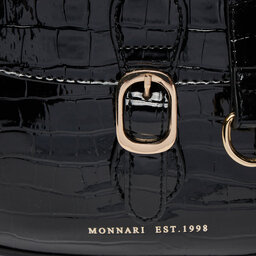 

Сумка Monnari BAG0660-M20 Czarne Lakierowe Croco, Чорний