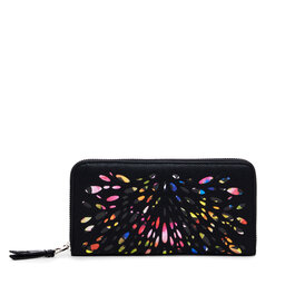 Desigual Velká dámská peněženka Desigual Blackwell 24WAYP09 Černá