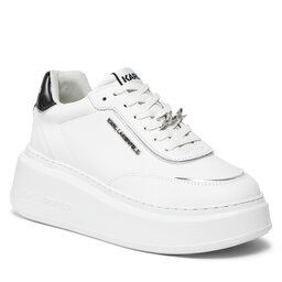 KARL LAGERFELD Sneakers KARL LAGERFELD KL63519 White Lthr w/Silver 01S