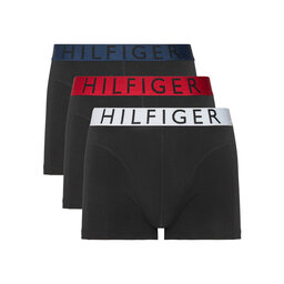 Tommy Hilfiger Tommy Hilfiger Σετ μποξεράκια 3 τμχ UM0UM03465 Μαύρο