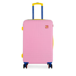 Semi Line Mittlerer Koffer Semi Line T5941-2 Rosa