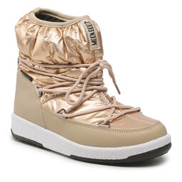 Moon Boot Μπότες Χιονιού Moon Boot Jr Girl Low Nylon 34051800 Rose Gold