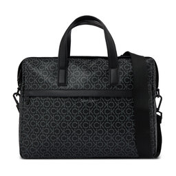 Calvin Klein Τσάντα για laptop Calvin Klein Ck Must Laptop Bag Mono K50K511765 Classic Mono Black 0GJ