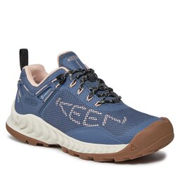Keen Trekkingschuhe Keen Nxis Evo Wp 1026684 Vintage Indigo /Peachy