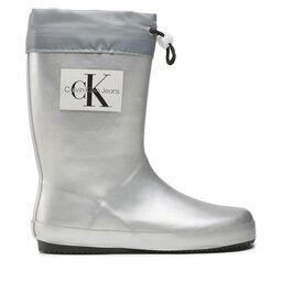 

Гумові чоботи Calvin Klein Jeans Rain Boot V3X6-80425-0083 S Silver 904, Срібний