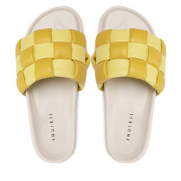 

Шльопанці Inuikii Braided 70104-020 Yellow, Жовтий