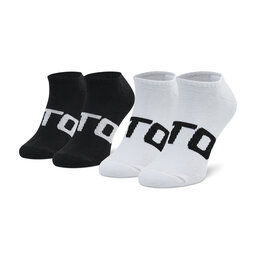 PROSTO. Set di 2 paia di calzini corti da uomo PROSTO. 4051 Skiet Multi