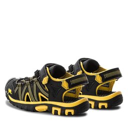 

Босоніжки KangaRoos Osato 18185 5028 151 S Jet Black/Sun Yellow, Чорний