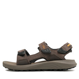 

Босоніжки Columbia Trailstorm Hiker 3 Strap BM8210 Cordovan/Gold Amber, Коричневий