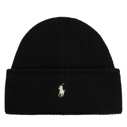 Polo Ralph Lauren Шапкa Polo Ralph Lauren 455954355007 Чорний
