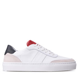 

Снікерcи Tommy Hilfiger Premium Cupsole Stripe Leather FM0FM04019 White YBR, Білий