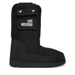 LOVE MOSCHINO Škornji za sneg LOVE MOSCHINO JA24452G0NISL000 Črna