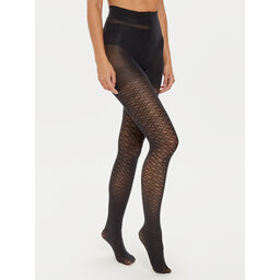 BOSS Ciorapi de Damă Boss Th Monogram Pa W 50524416 Negru
