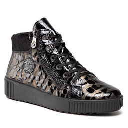 Rieker Sneakersy Rieker M6441-90 Bronze